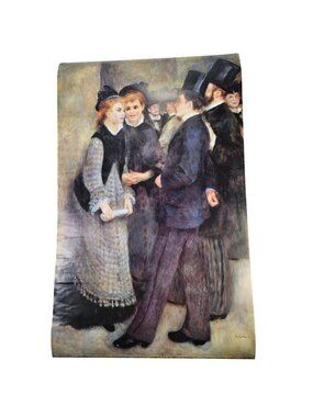 Renoir "Leaving the Conservatory" Unframed Poster Artwork Print 19x32" 1993